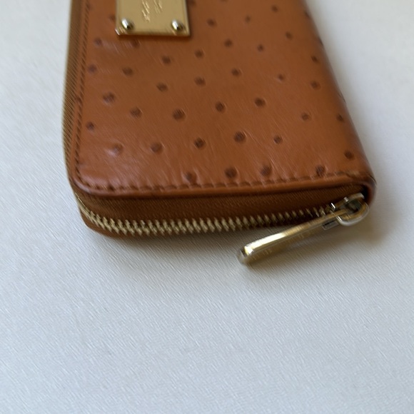 Michael Kors Light Brown Jet Set Leather Wallet Continental 8 x 4" - Picture 3 of 7